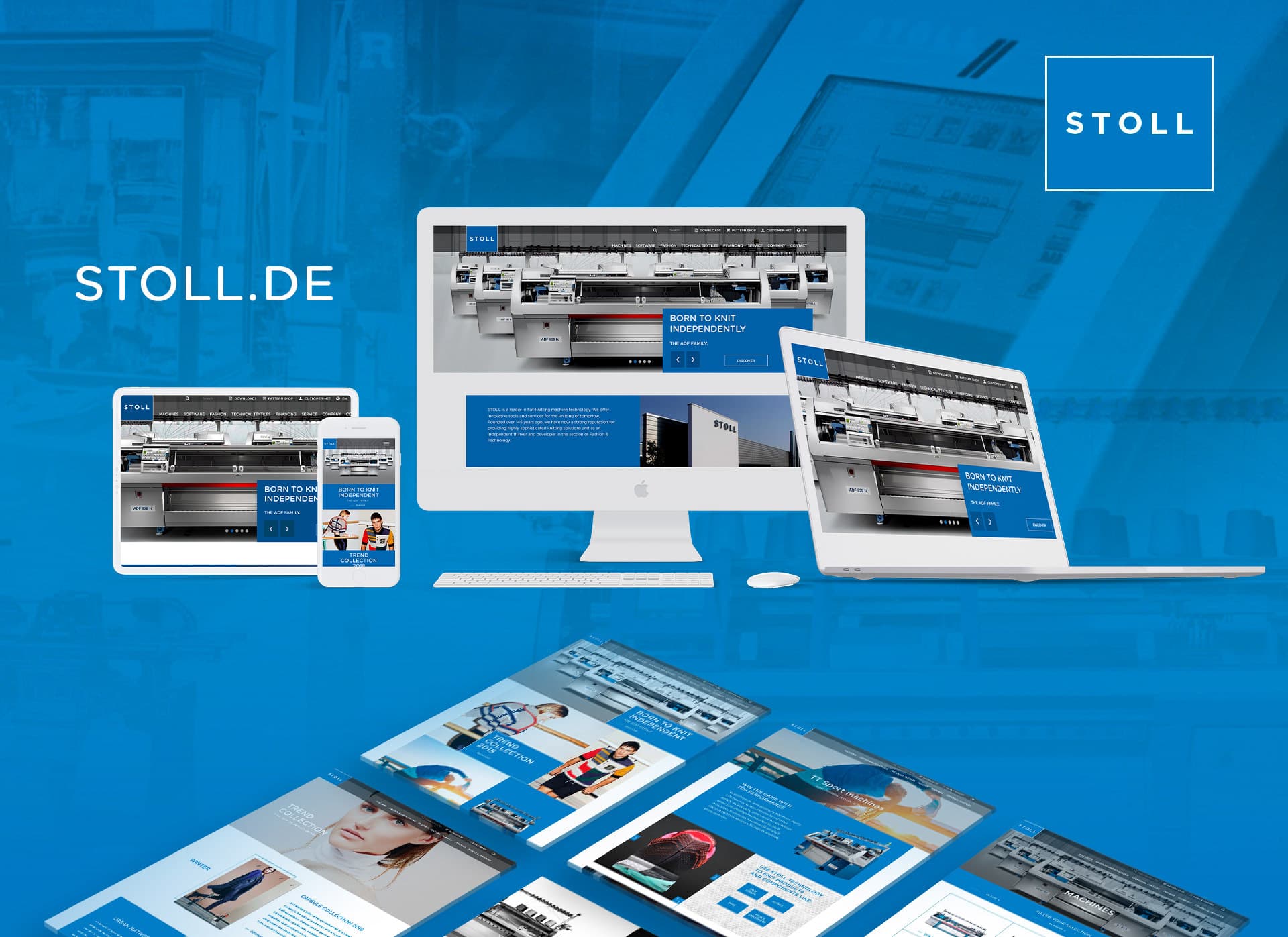Stoll Brand Relaunch Industry 4.0 — hero